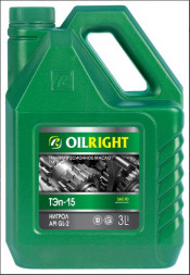 Масло трансм. ТЭп-15 (Нигрол) OILRIGHT 3л (6шт)