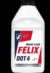 Жидкость торм. FELIX ДОТ 4, в п/э бут. 0,910 кг (15шт)