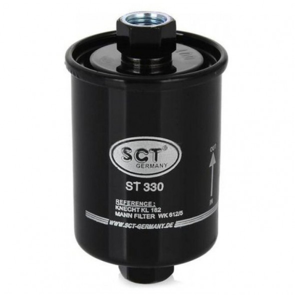 Фильтр топливный SCT ST 342  (клипса)  LADA 21230-1117-010-00; LADA 21230-1117-010-02; LADA 2123-111