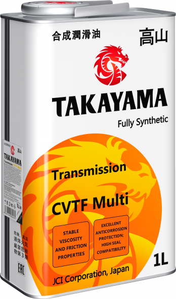 Масло трансмиссионное &quot;TAKAYAMA СVTF Multi&quot; 1л (1*12)