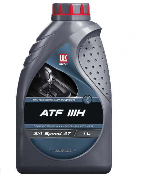 Масло трансм. ATF Dex IIIH  ЛУКОЙЛ  полусинт (1л) 1*12шт
