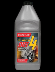 Жидкость торм. ДОТ 4, в п/э бут. 0,880 кг (15шт)