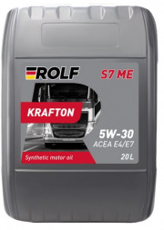 Масло мотор.  5W30 ROLF KRAFTON S7 ME  E4/Е7-12  20л ПЛАСТИК