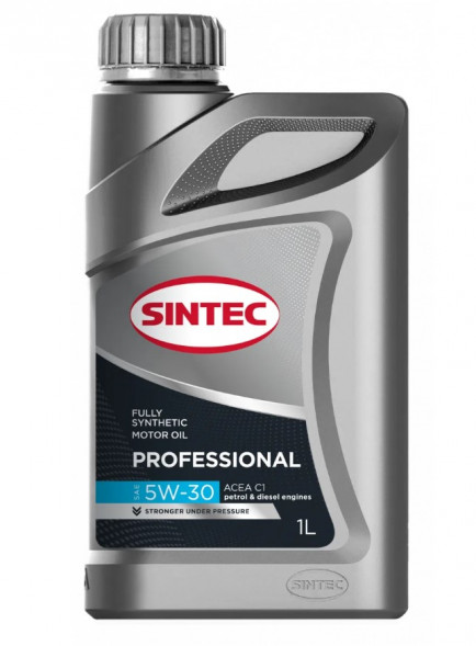 Масло мотор. SINTEC PROFESSIONAL SAE 5W30 С1 1л (1*12шт)