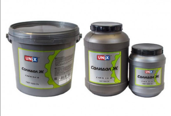 Смазка Солидол жировой  UNIX  9,5кг