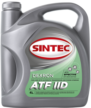 Масло трансм.  ATF ІІD SINTEC    (4л) (1*4шт)