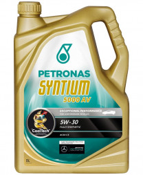 Масло мотор. 5W30 PETRONAS SYNTIUM 5000 AV SN, C3 5л  (1*4шт)