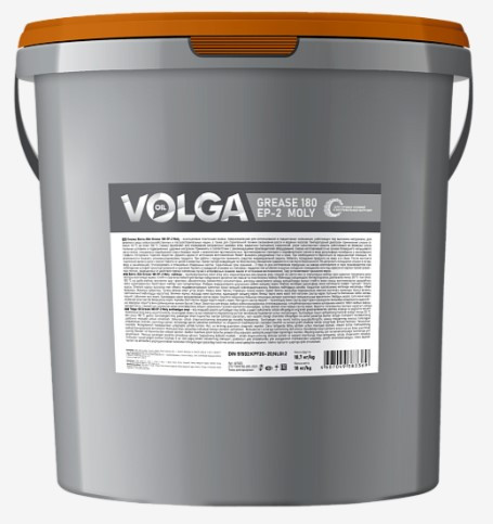 Смазка Волга-Ойл Grease180 ЕP-2 Moly 18 кг