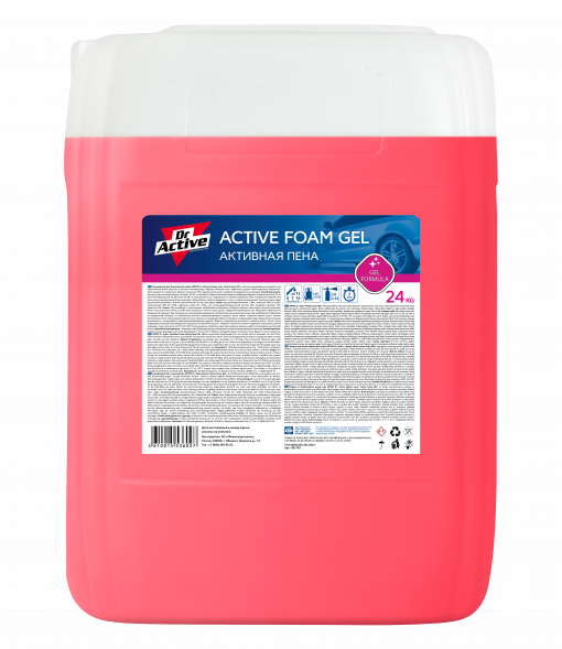 Sintec Автошампунь для б/к мойки Dr.Active  Active Foam GEL 24кг