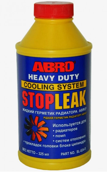 Герметик системы охлаждения ABRO жидкий (325 мл.) 1*24 шт. (SL624)
