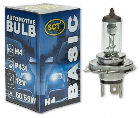 SCT 202792 (H4 Basic 12V 60/55W P43t)