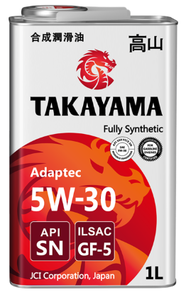 Масло моторное TAKAYAMA SAE 5W30 ILSAC GF-5 API SN 1л (1*12шт)