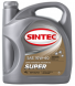 Масло мотор. SINTEC SUPER SAE 10W40 API SG/CD (4л) 1*4шт