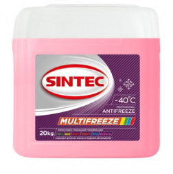 Антифриз A-40 Sintec MULTIFREEZE Violet 20кг