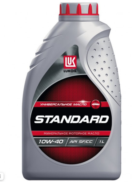 Масло мотор. 10W40 ЛУКОЙЛ Стандарт  SF/CC   (1л) 1*12 шт