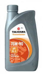 Масло трансм. 75W90 TAKAYAMA Transmission GL-5 (1л) ПЛАСТИК 1*12шт