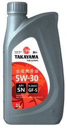 Масло трансм. 75W90 TAKAYAMA Transmission GL-5 (1л) ПЛАСТИК 1*12шт